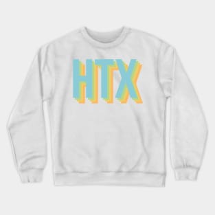 HTX in green & orange Crewneck Sweatshirt